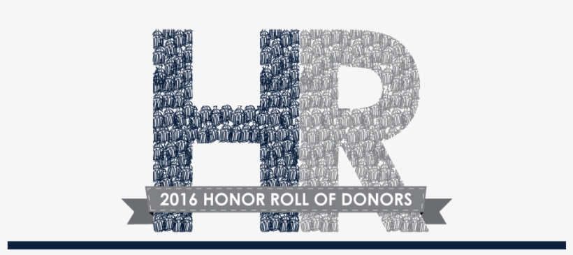 Honor Roll Of Donors - Graphic Design, transparent png