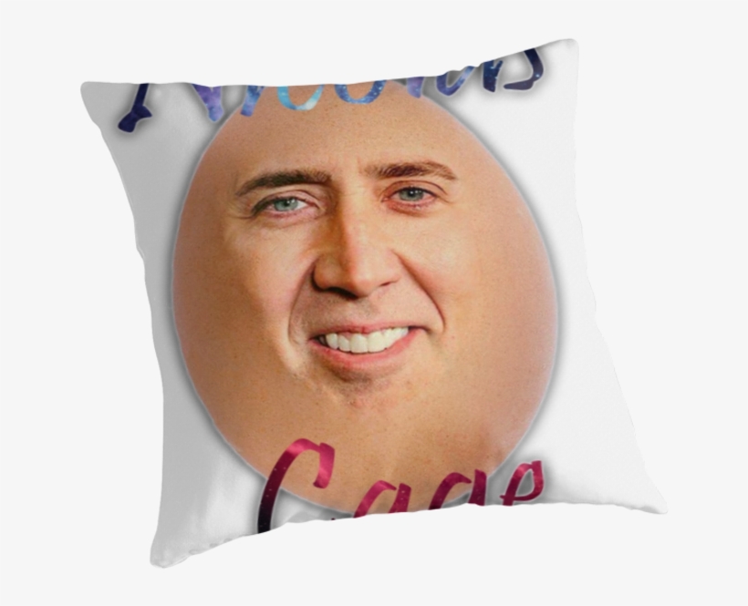 Nicolas Egg Cage Duduwerlang Png Redbubble Cupcake - Nicolas Cage 2011, transparent png