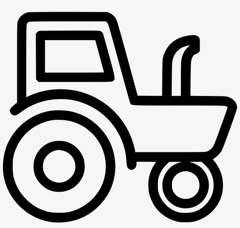Png File - Free Tractor Icon, transparent png