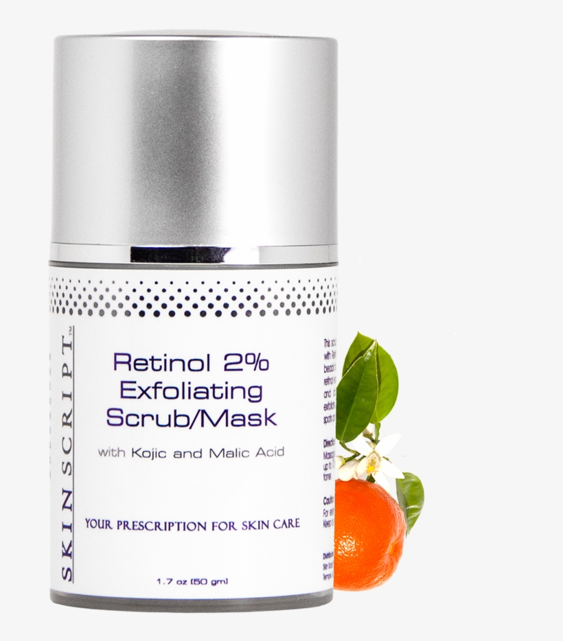 Retinol 2 Exfoliating Scrub Mask, transparent png