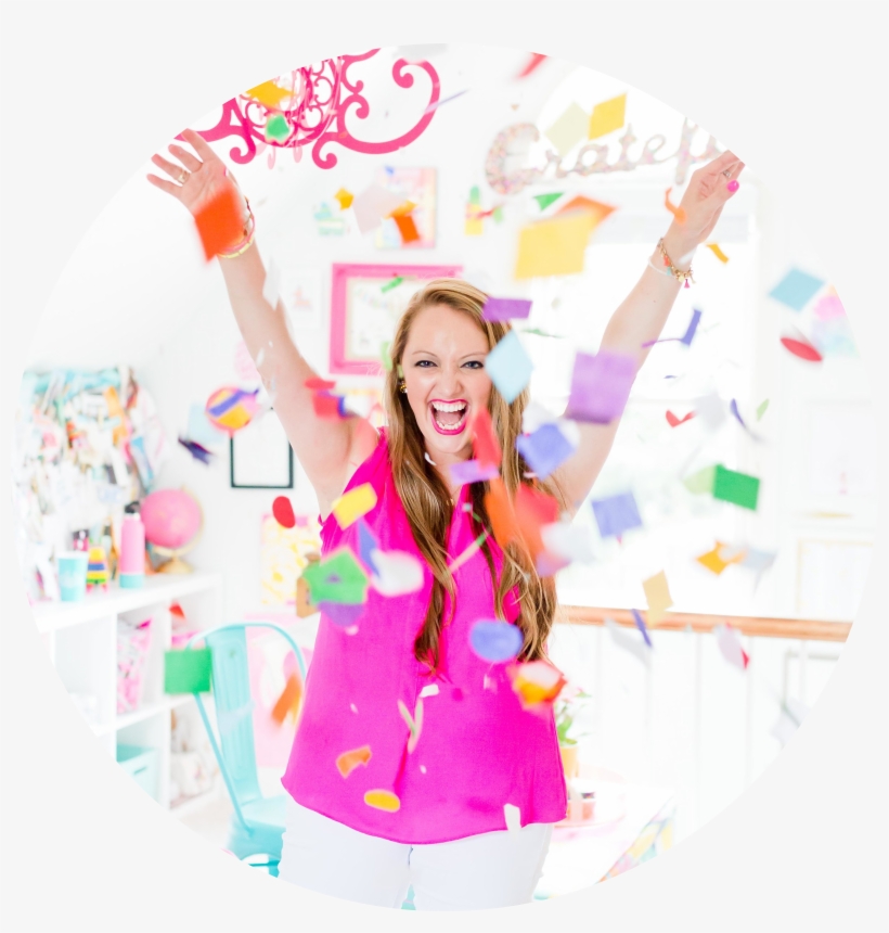 To Spread Happiness Through My Handwriting - Circle, transparent png