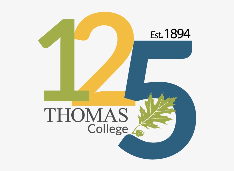 125 Athletic Logo - Thomas College, transparent png