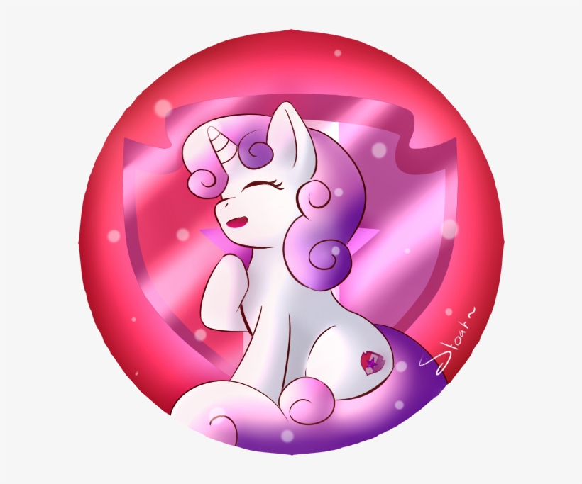 Pins Sweetie Belle - Illustration, transparent png