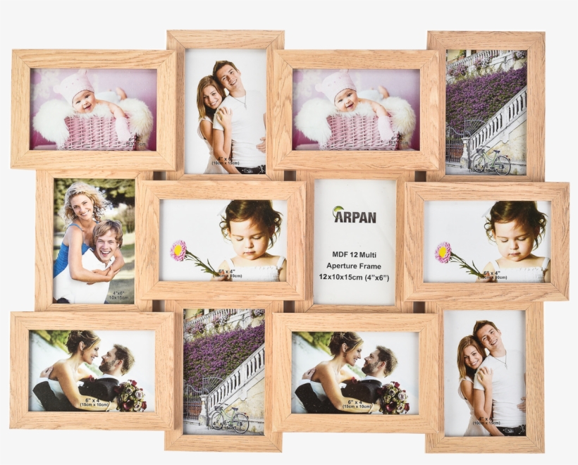 Norton Secured - Multi Picture Frames Wooden, transparent png