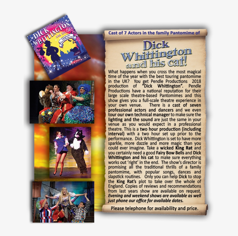 Dick Whittington Pantomime - Fête De La Musique, transparent png