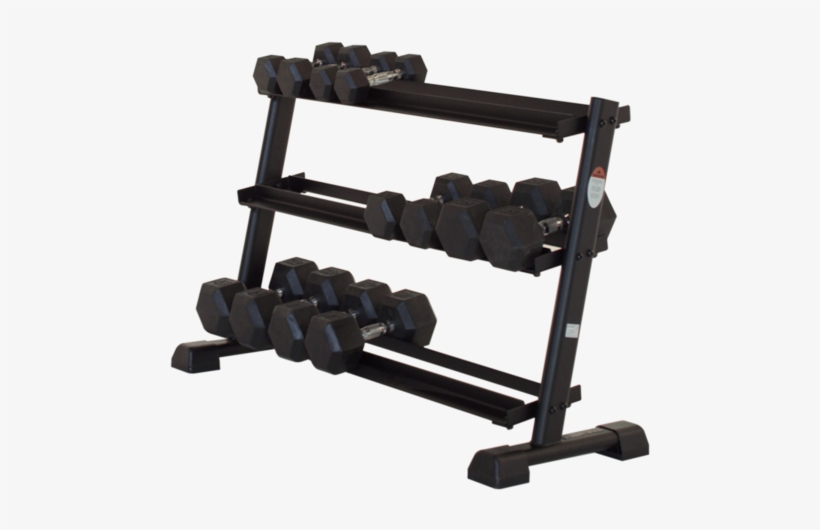 Inspire Fitness 3-tier Dumbbell Rack - Dumbbell, transparent png