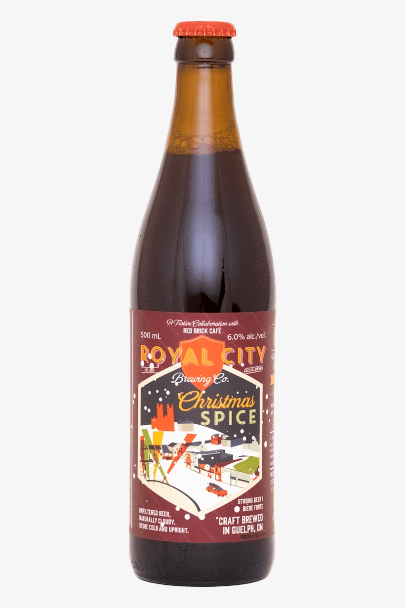 Christmas Spice - Brown Ale - Cerveja Original One Way 600ml, transparent png