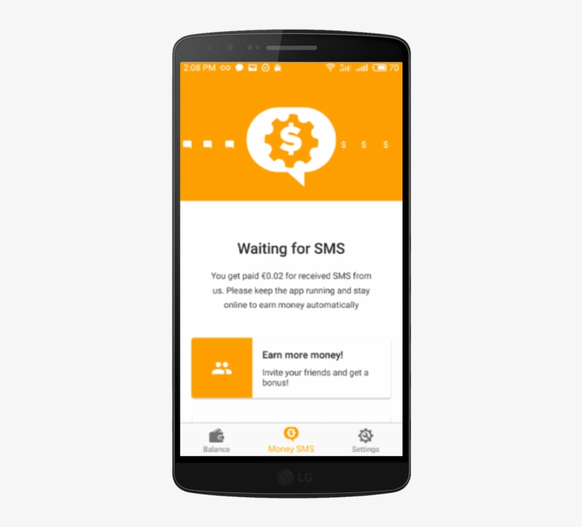 Money Sms App Make Money Online - Sms, transparent png