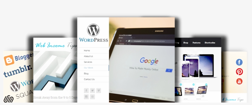 Earn An Income Online - Tablet Computer, transparent png