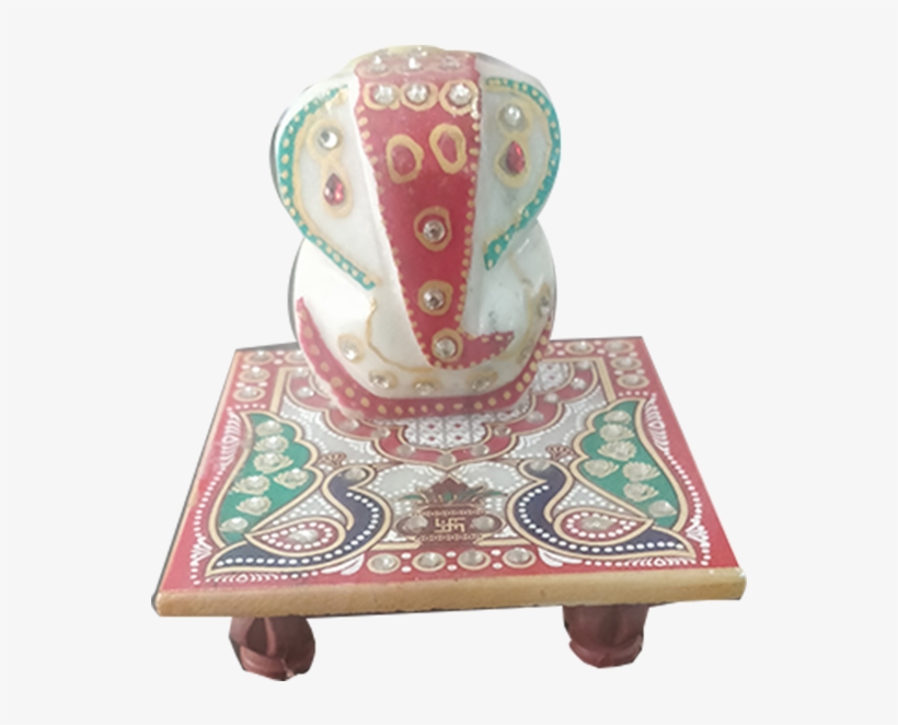 Shiva Arts Ganesha Peacock Choki - Earthenware, transparent png