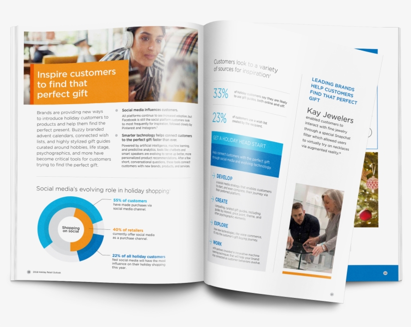 Ads 2018 Holiday Retail Outlook Report - Flyer, transparent png