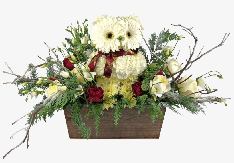 Hadwig The Snowy Owl Flower Arrangement - Bouquet, transparent png