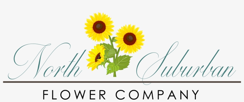 North Suburban Floral Services Company - Sunflower, transparent png