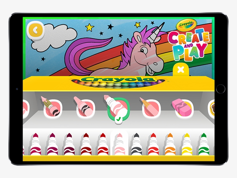 Crayola's Latest Digital App, Create And Play, Uses - Crayola Create And Play, transparent png