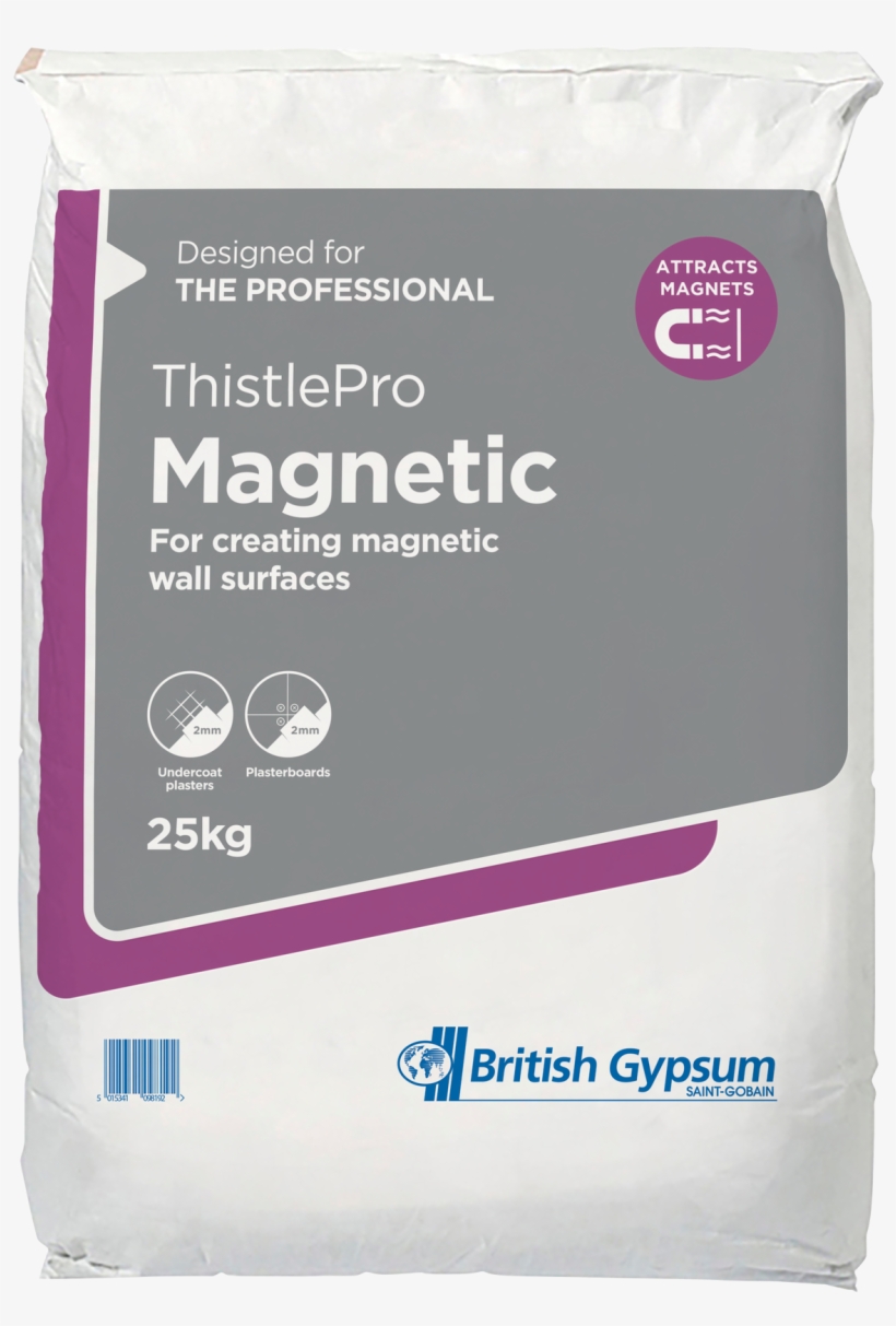 British Gypsum On Twitter - British Gypsum Thistle Multi Finish Plaster 25kg, transparent png