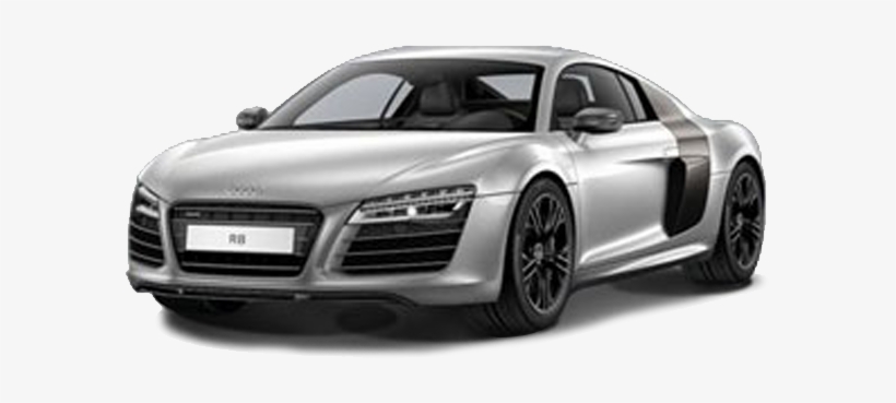 Audi R8 V10 Coupé Plus - Fiat Spider 2018 White, transparent png