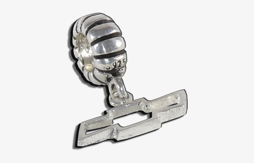 Chevrolet Dangle Bead - Silver, transparent png
