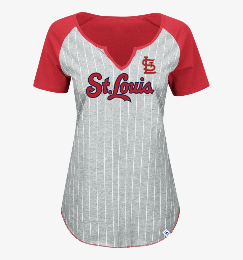 Louis Cardinals Ladies From The Stretch Fashion T-shirt - St. Louis Cardinals, transparent png