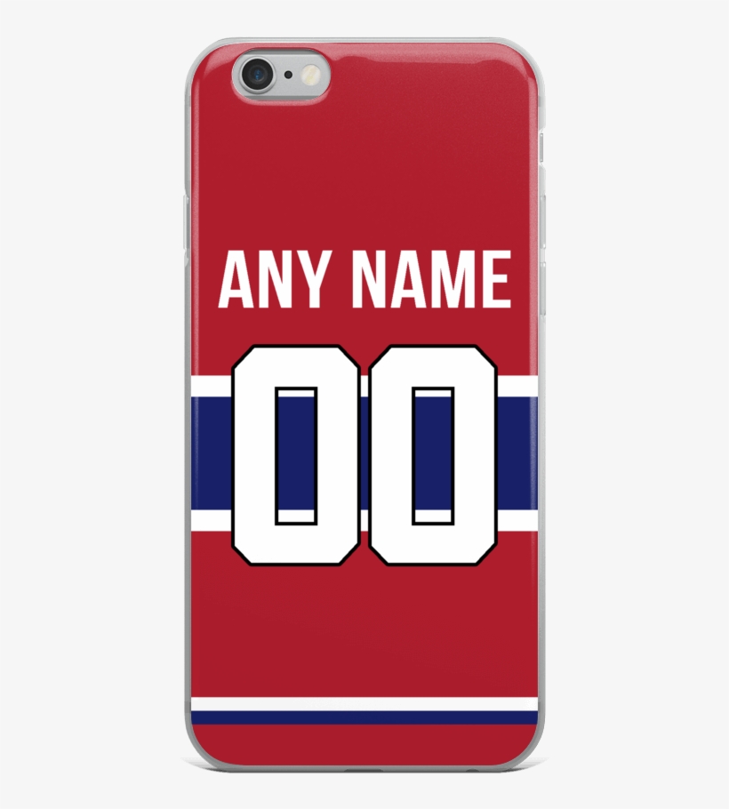 Montreal Canadiens Jersey Iphone Case - Mobile Phone Case, transparent png
