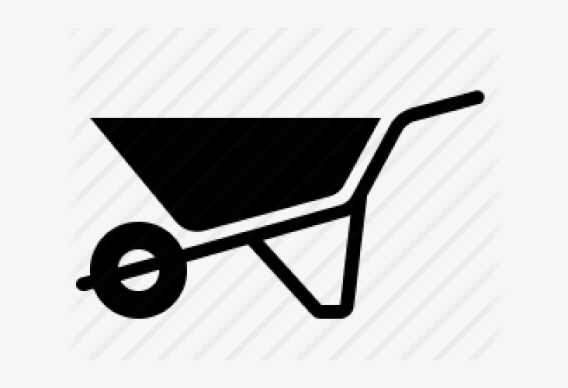 Tool Clipart Wheelbarrow - Wheelbarrow, transparent png