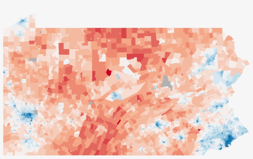 Pennsylvania, Polarizedhow A Blue Wave And Red Response - Visual Arts, transparent png