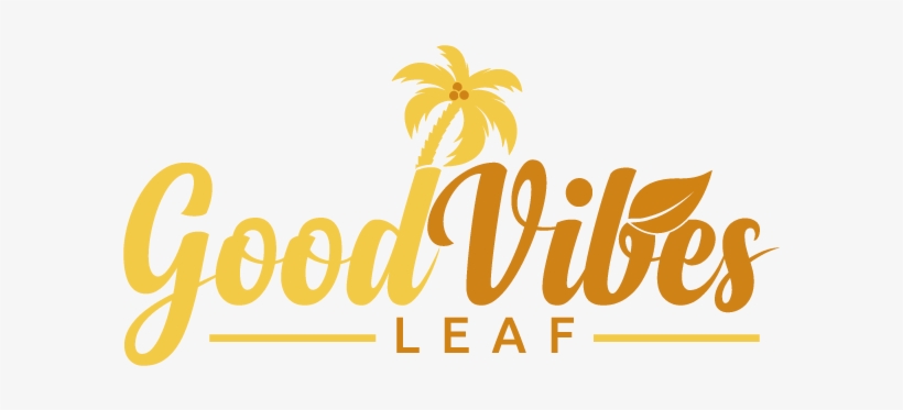 Good Vibes Leaf - Calligraphy, transparent png