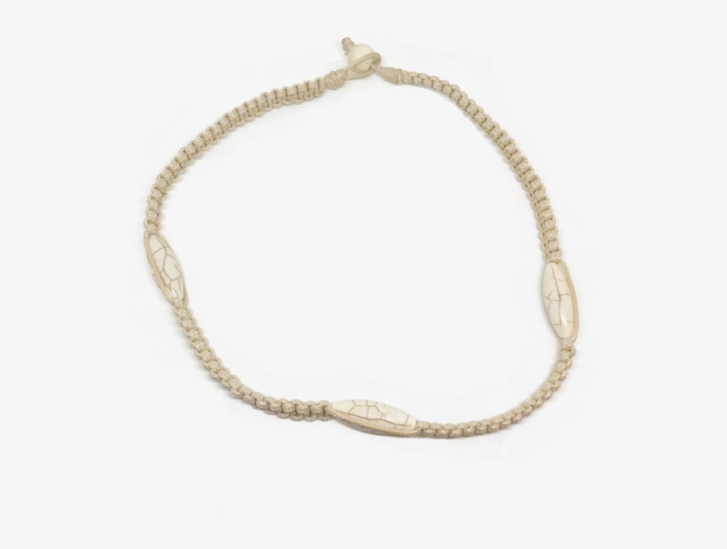 Paparazzi "mountain Adventure" White Stone Braided - Necklace, transparent png