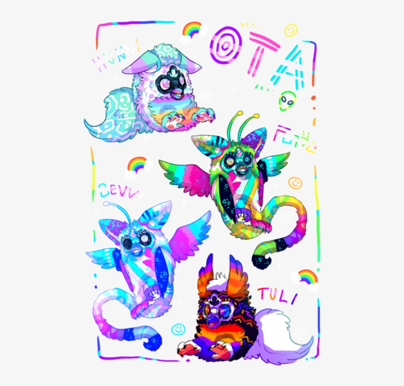 It Was Requested That I Submit Some More Of My Furby - Illustration, transparent png