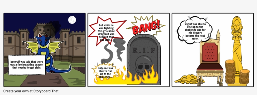 Beowulf Comics - Cartoon, transparent png