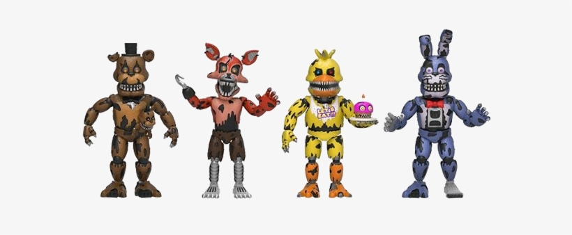 Five Nights At Freddy's - Nightmare Bonnie Figuras, transparent png