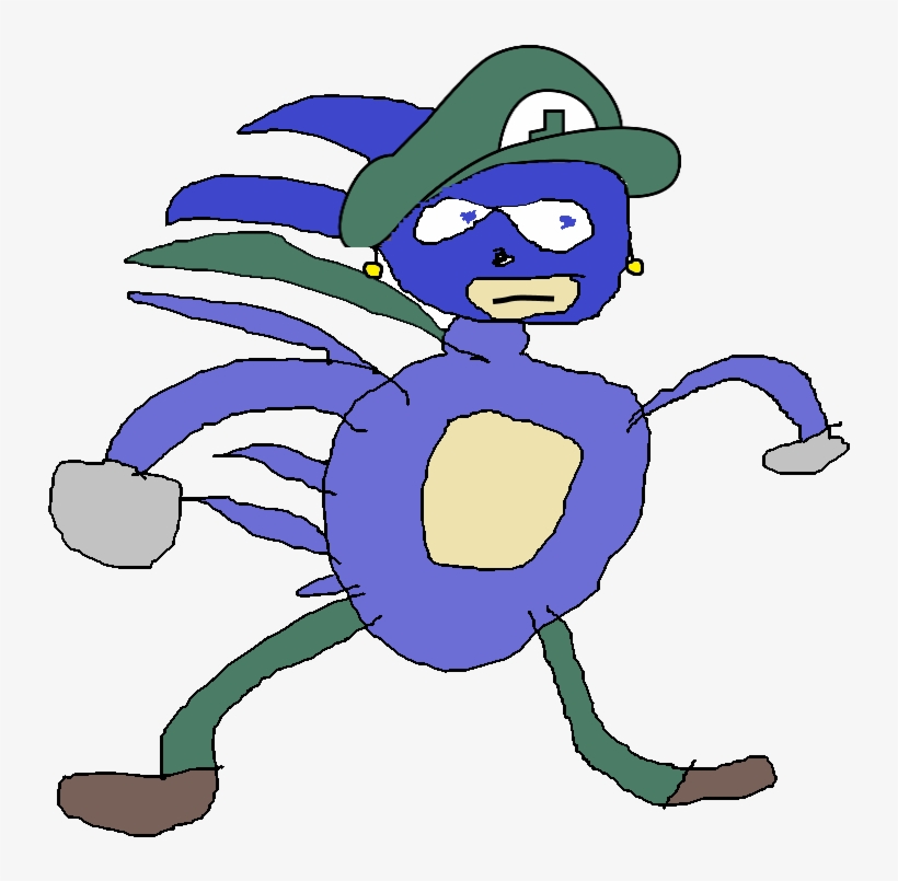 Weeganic - Sanic Pepe, transparent png