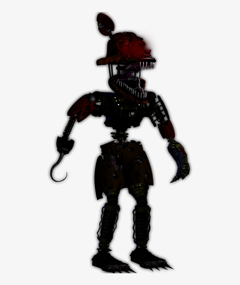 Ignited Location Edit Nightmare Foxy By Vyn Ed - Nightmare Ignited Foxy, transparent png