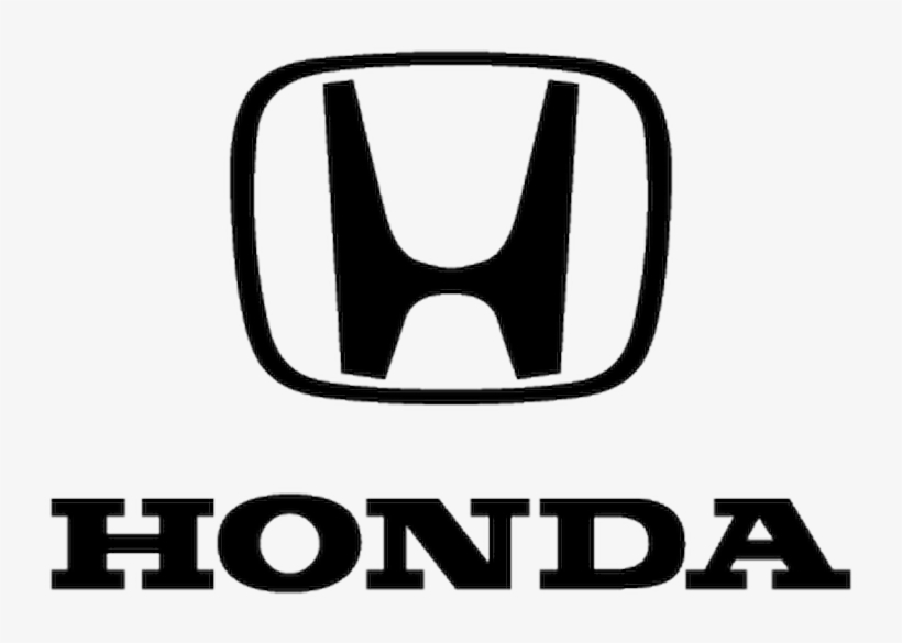 Honda Logo Sticker Honda Logo Auto 2me Modle Printable - Honda Logo Black And White, transparent png
