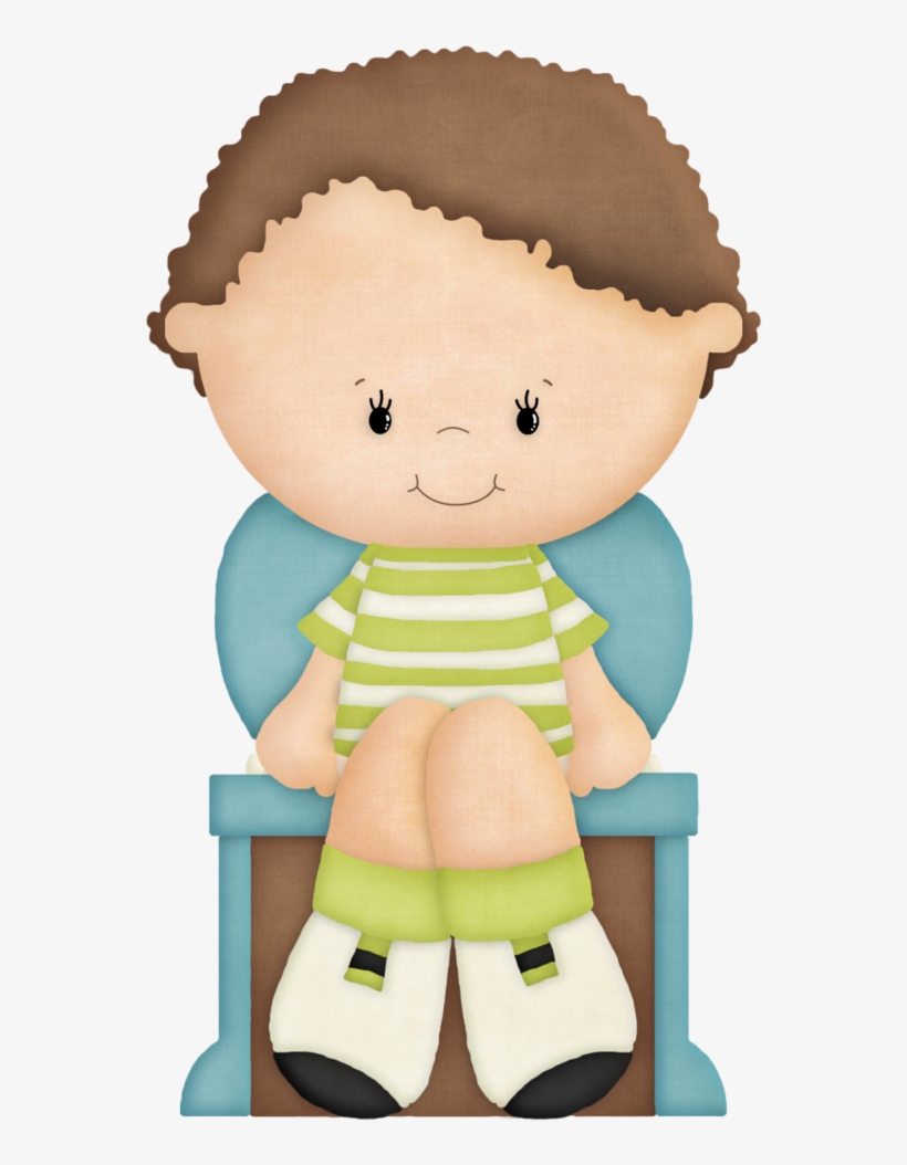 B *✿*potty Animal Boy - Girl Potty Training Clipart, transparent png