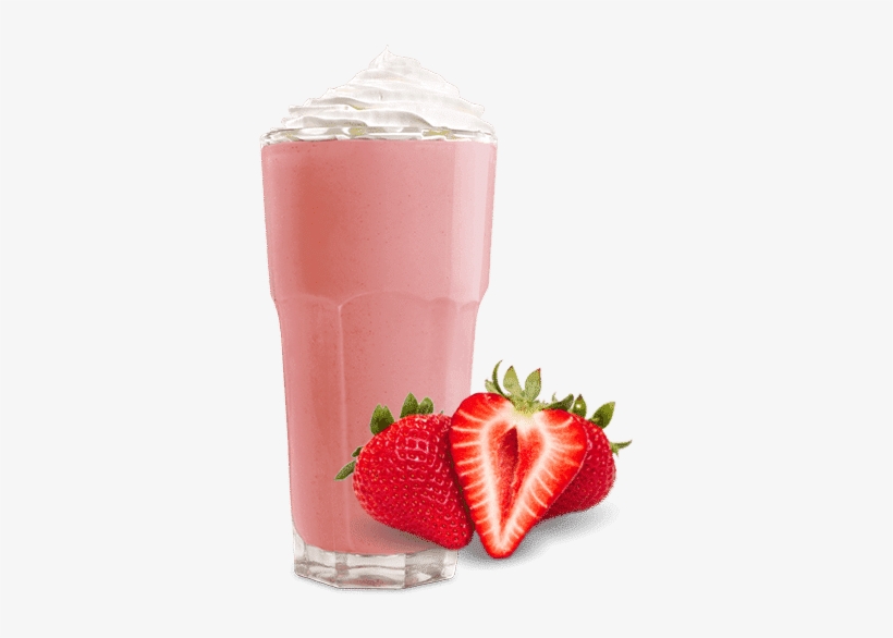 Strawberry Milkshake - Strawberry, transparent png