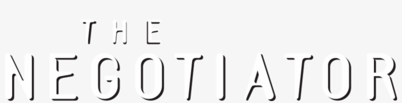 The Negotiator - Calligraphy, transparent png