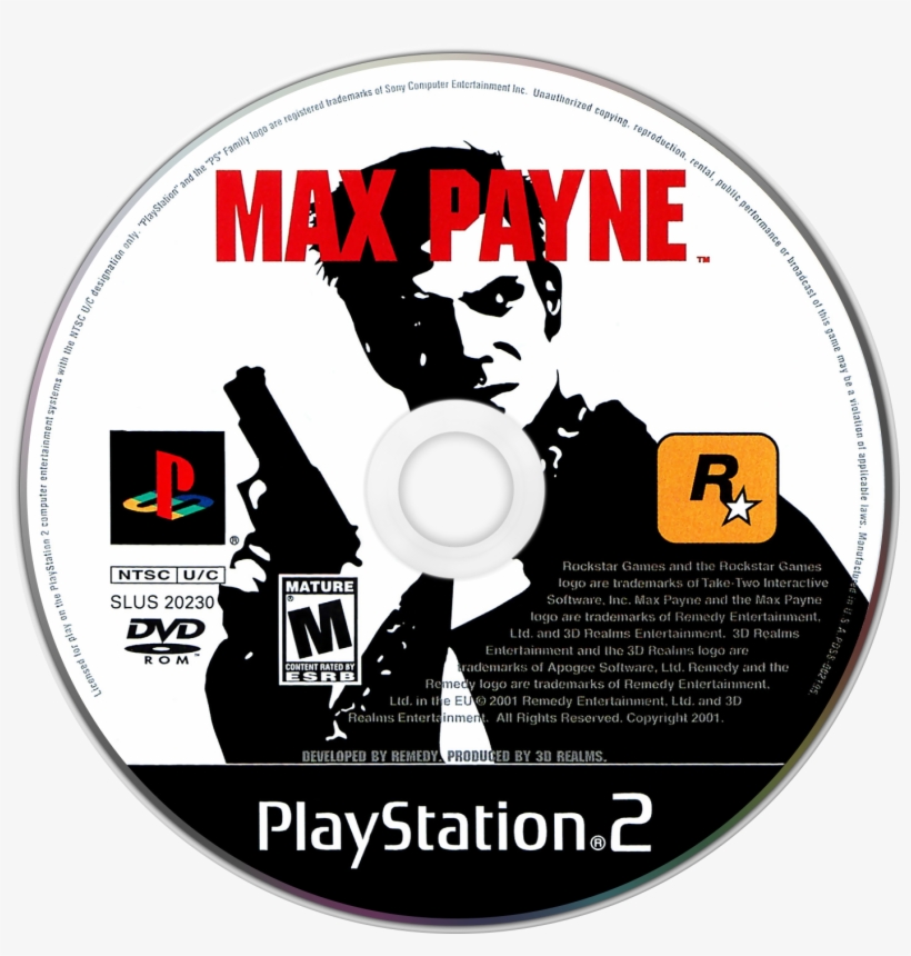 Max Payne - Splinter Cell Double Agent Ps2 Cd, transparent png