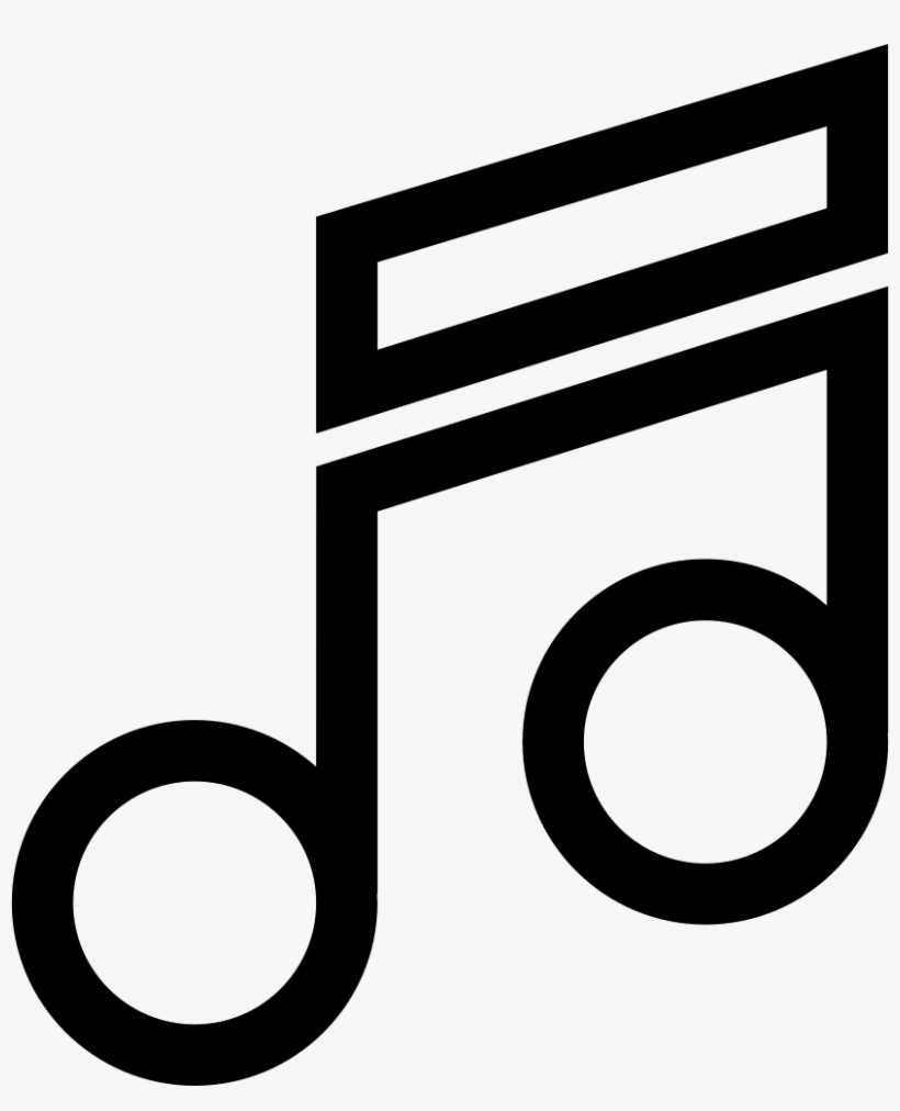 Music Note Quaver Comments - Music Note Inside Transparent, transparent png