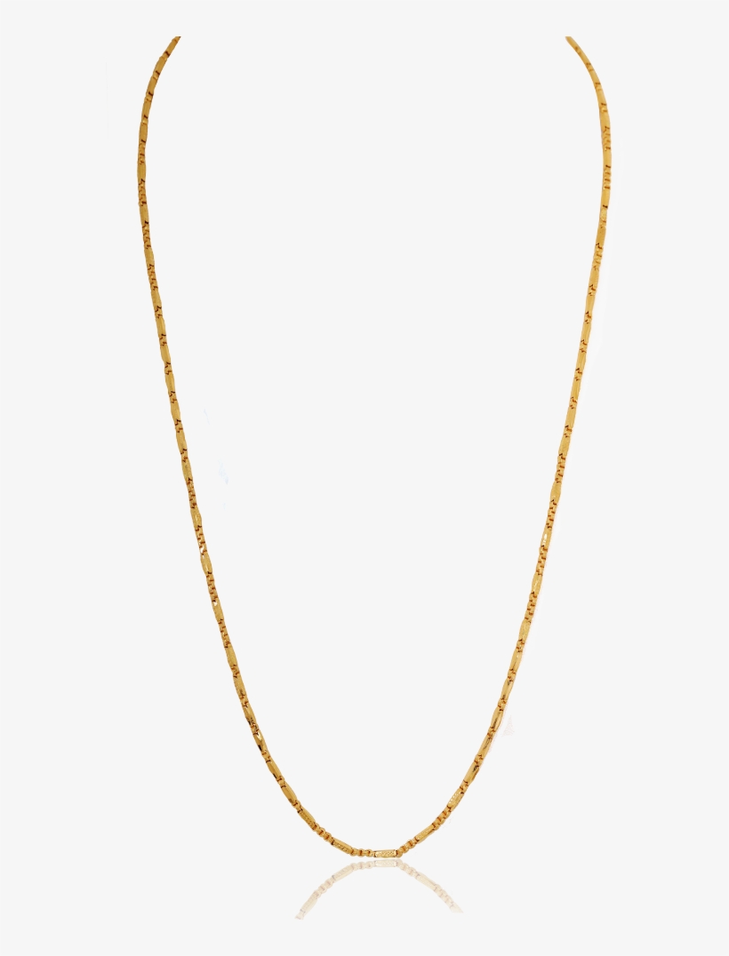 Classic Gold Elegant Chain - Necklace, transparent png