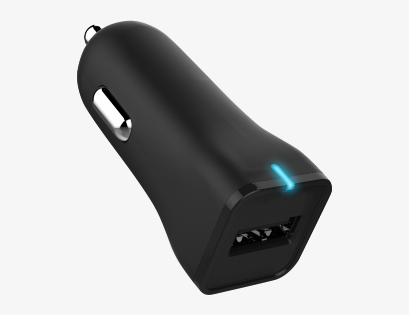 Mycandy Qc2 Single Usb Fast Car Charger Cu02 2a, Black - Car Charger Png Transparent, transparent png