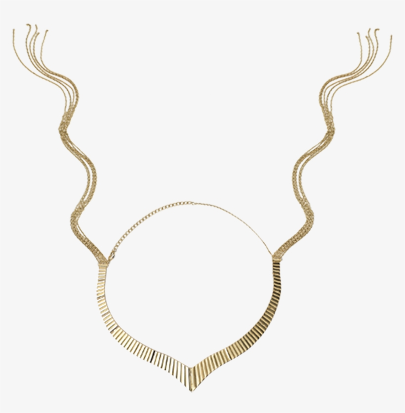 Golden Whip Necklace - Sex Jewellery, transparent png