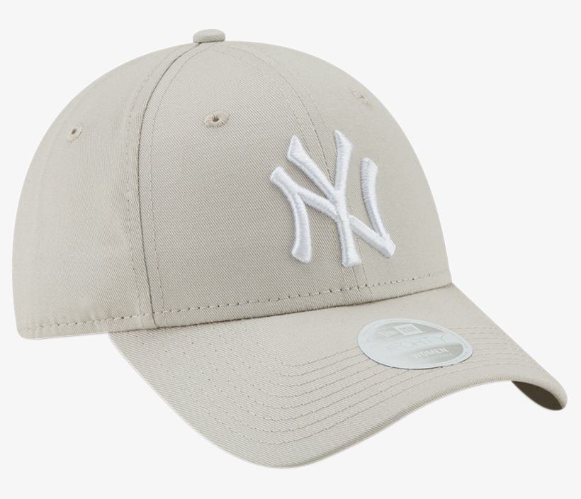 Ny Yankees Womens New Era 940 League Essential Stone - Baseball Cap, transparent png