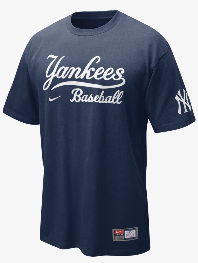 New York Yankees Short Sleeve Practice T-shirt $27 - New York Yankees, transparent png