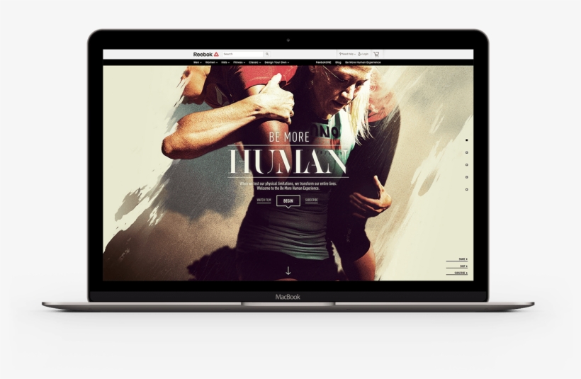 Reebok - Web Design, transparent png