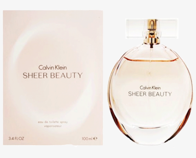 Calvin Klein Sheer Beauty For Ladies Edt 100 Ml - Perfume, transparent png