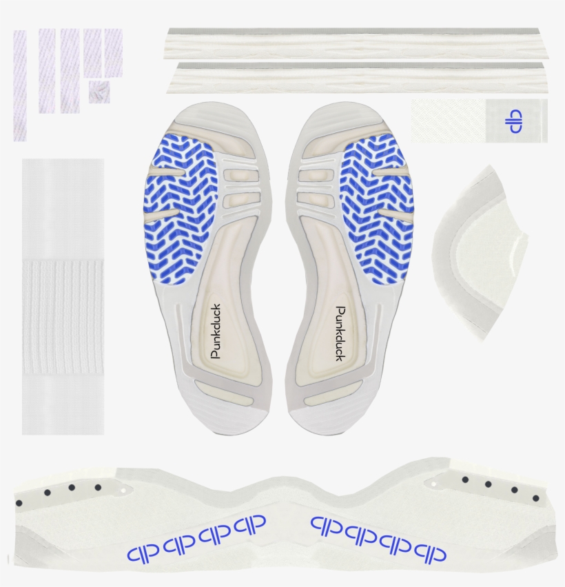 Optional Diffuse Texture - Flip-flops, transparent png
