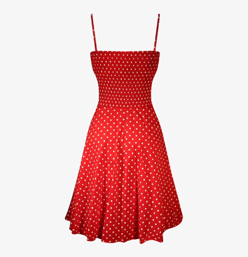 Save - Polka Dot Swing Dress, transparent png