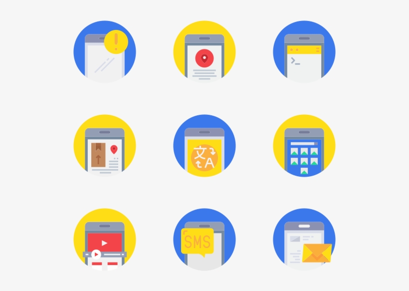 Smartphone - Circle, transparent png