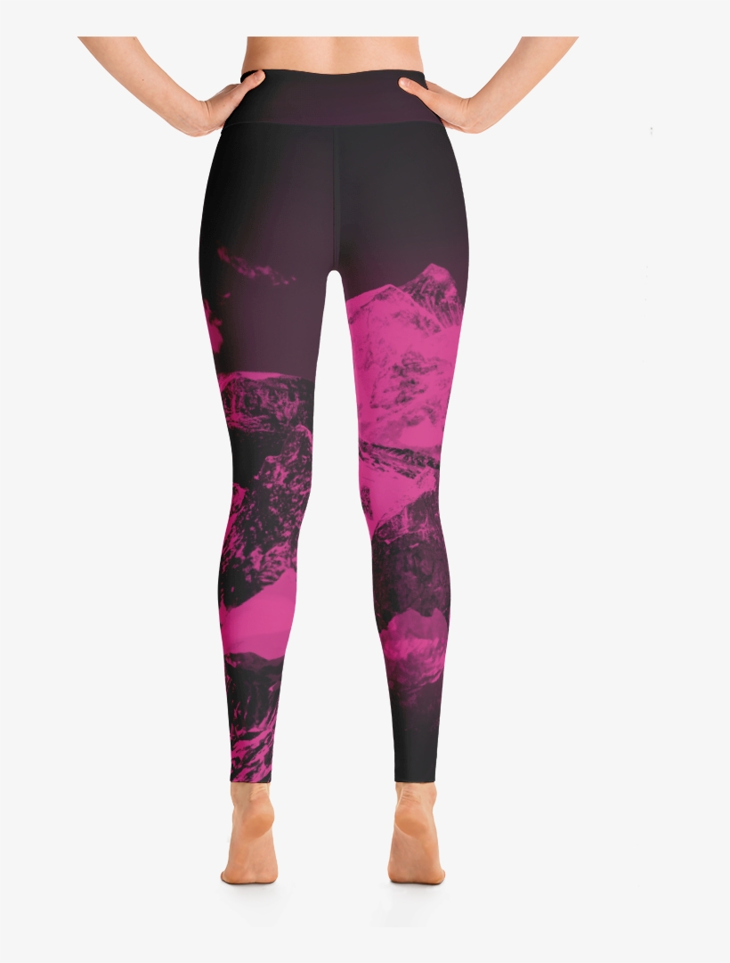 Move Mountains Leggings - Leggings, transparent png