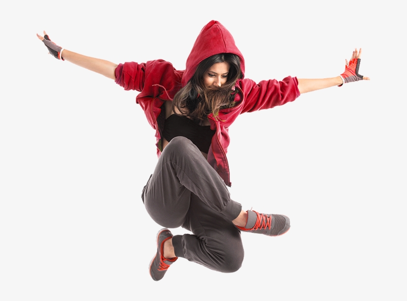 Hiphop Girl Red - Aula De Ritmos Png, transparent png